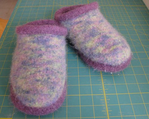 Fiber Trends Felted Clogs